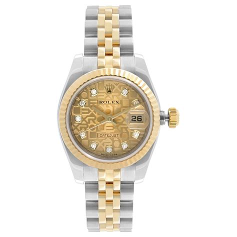 quanto costa un rolex da donna acciaio e oro vintage